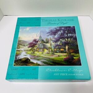 Thomas Kinkade Clocktower Cottage Puzzle